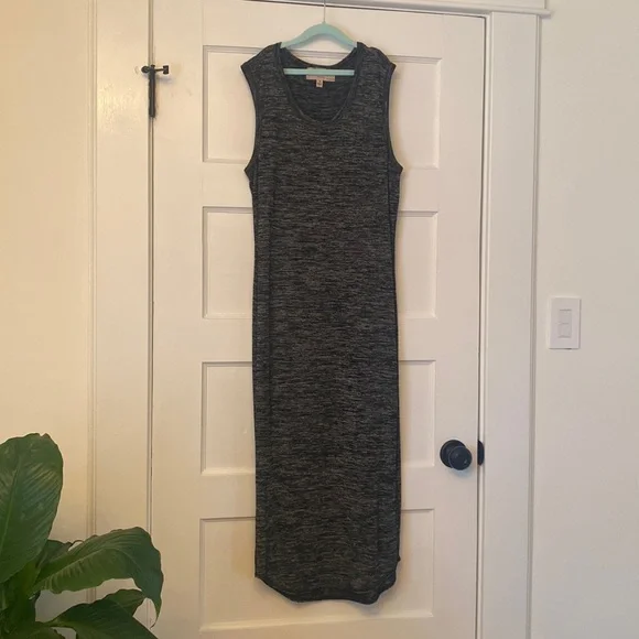 mare mare long sleeve knit sequin twofer mini dress Estrella Long Sleeve Knit Mini Dress